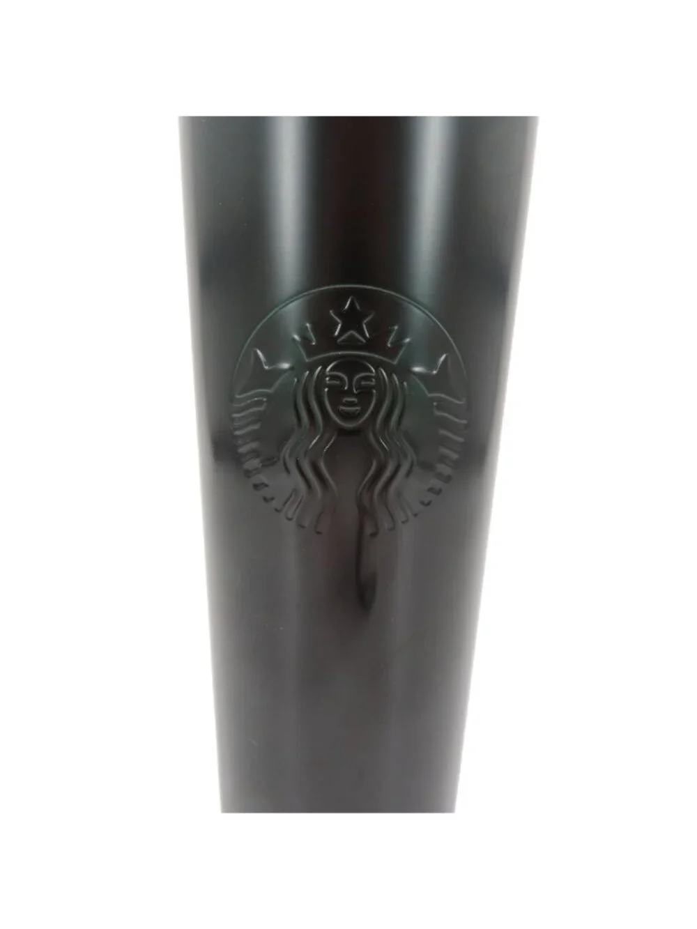 Starbucks Holiday 2020 Dark Green Black Gradient Metal Tumbler 24 OZ NEW